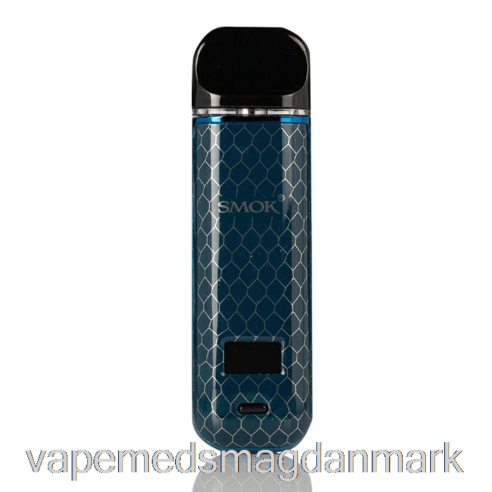 Vape Uden Nikotin Smok Novo X 25w Pod System Blå Cobra